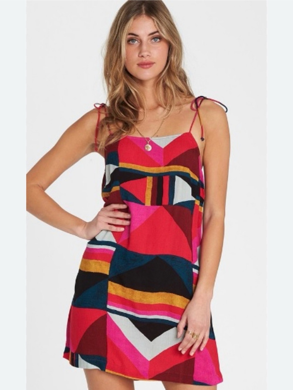 Billabong Aztec Geometric Dress